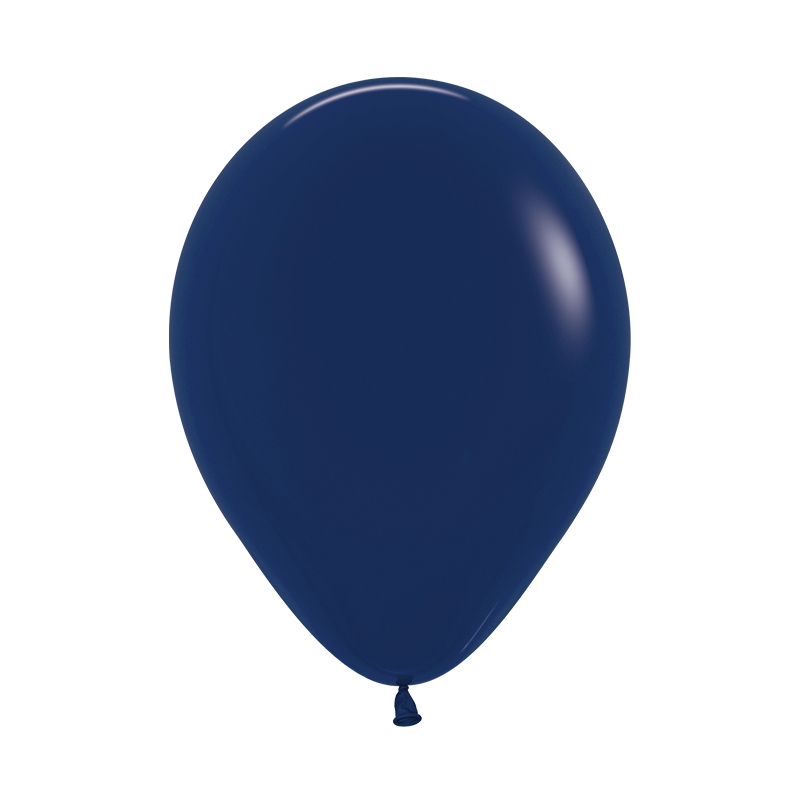 Fashion Navy Blue 30cm Round Balloon 100pk