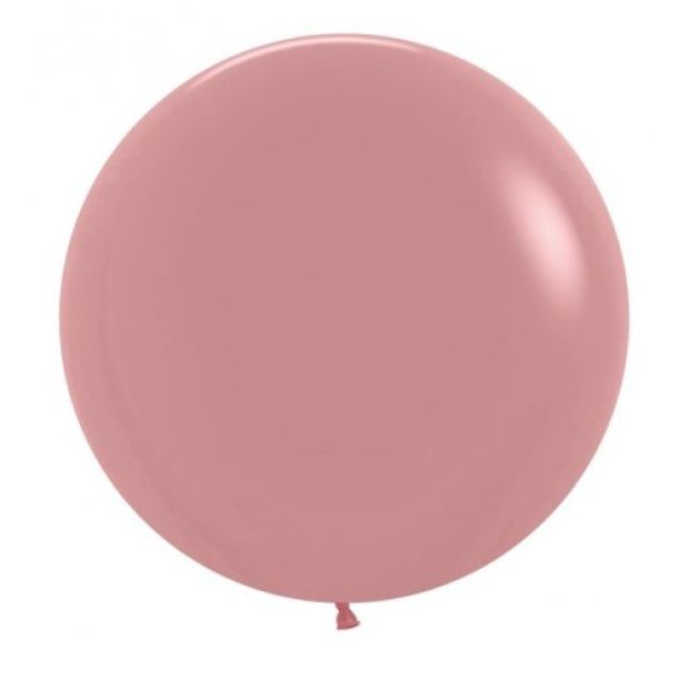 Matte Rosewood 90cm Balloon 1pk