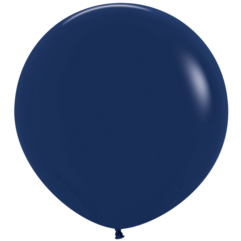 Matte Navy Blue 90cm Balloon 1pk (D)