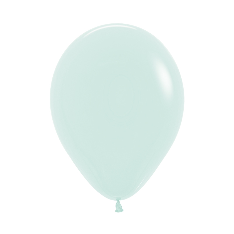 Pastel Green 30cm Round Balloon 100pk