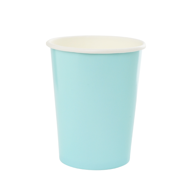 FS Paper Cup Pastel Blue 260ml 10pk (D)