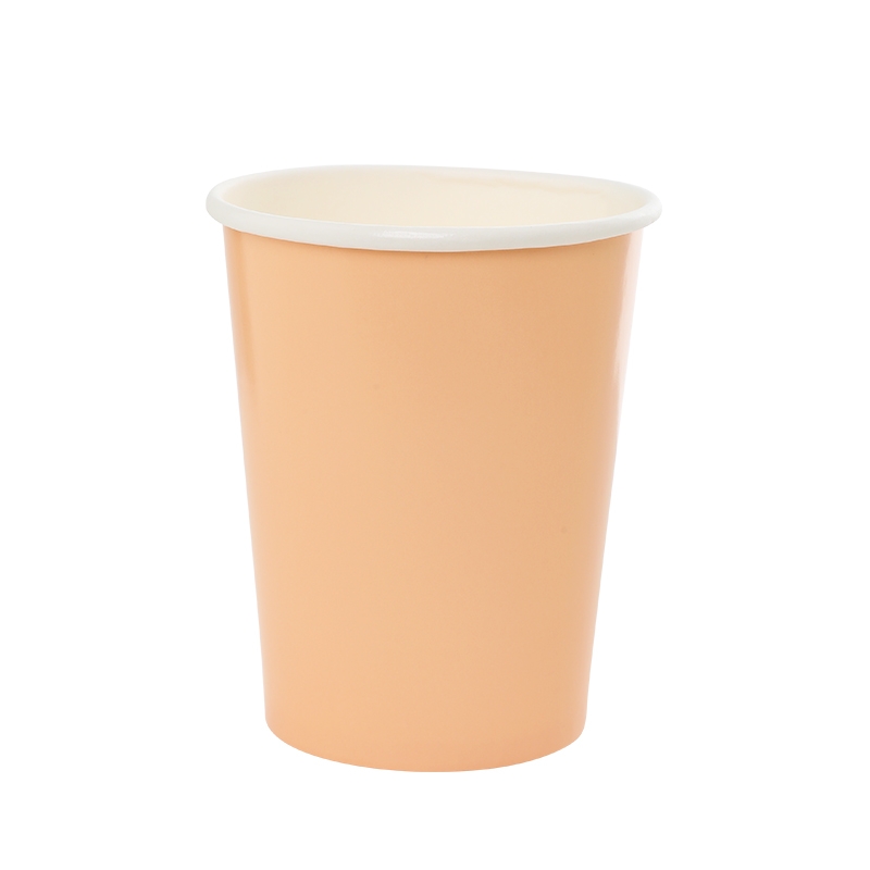 FS Paper Cup Peach 260ml 10pk