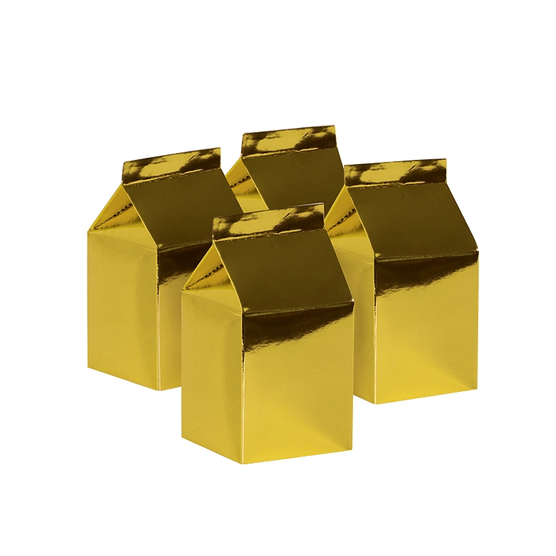 FS Milk Box Metallic Gold 10pk (D)