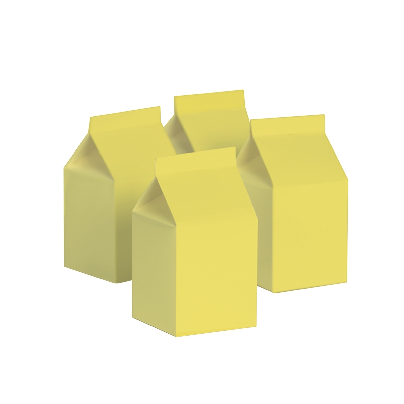 FS Milk Box Pastel Yellow 10pk (D)