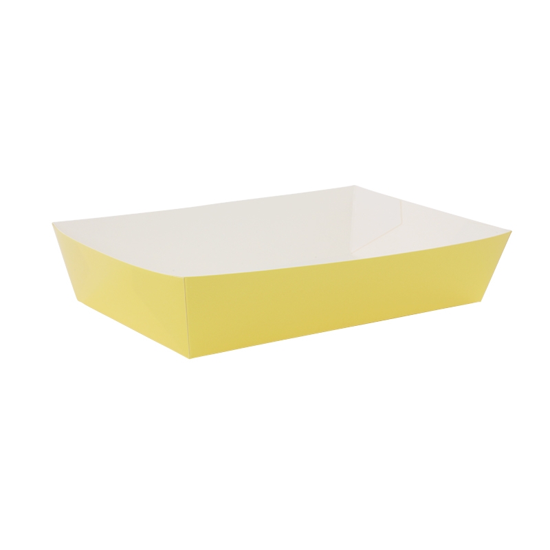 FS Lunch Tray Pastel Yellow 10pk (D)