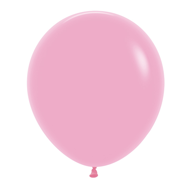Fashion Pink 45cm Round Balloons 50pk