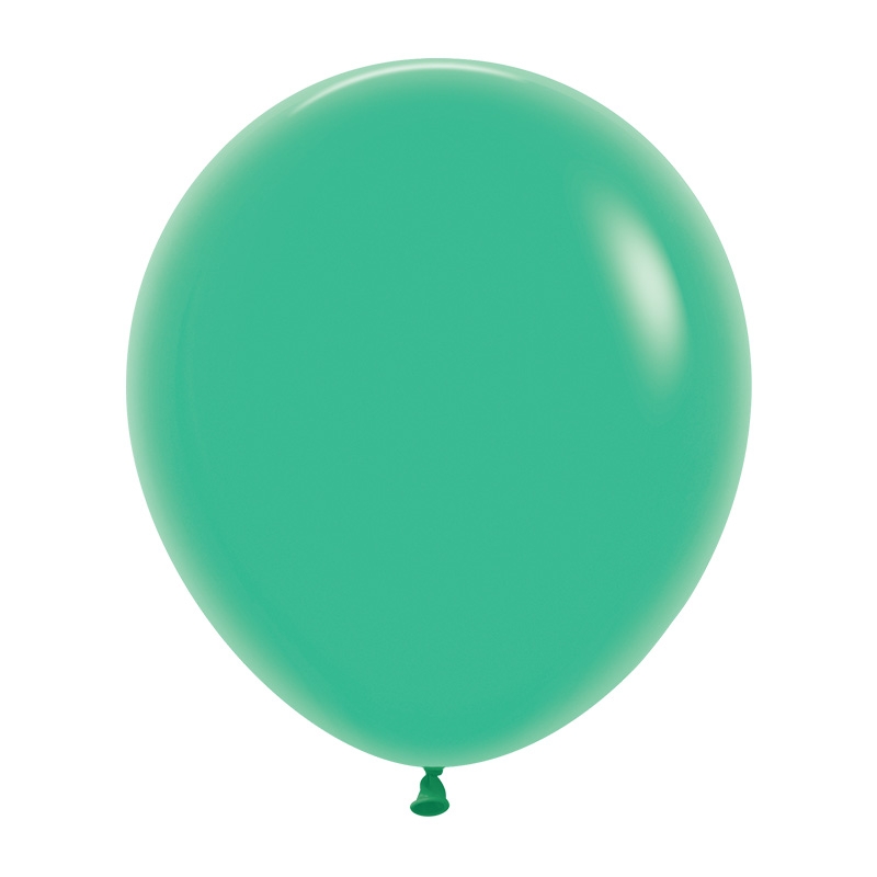 Fashion Green 45cm Round Balloons 50pk