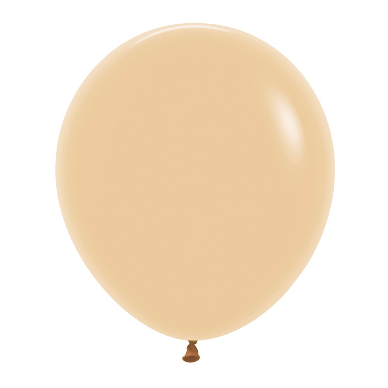Fashion Peach 45cm Round Balloons 50pk