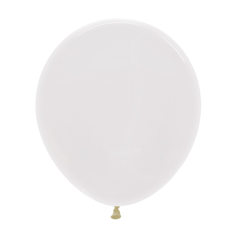 Crystal Clear 45cm Round Balloons 50pk