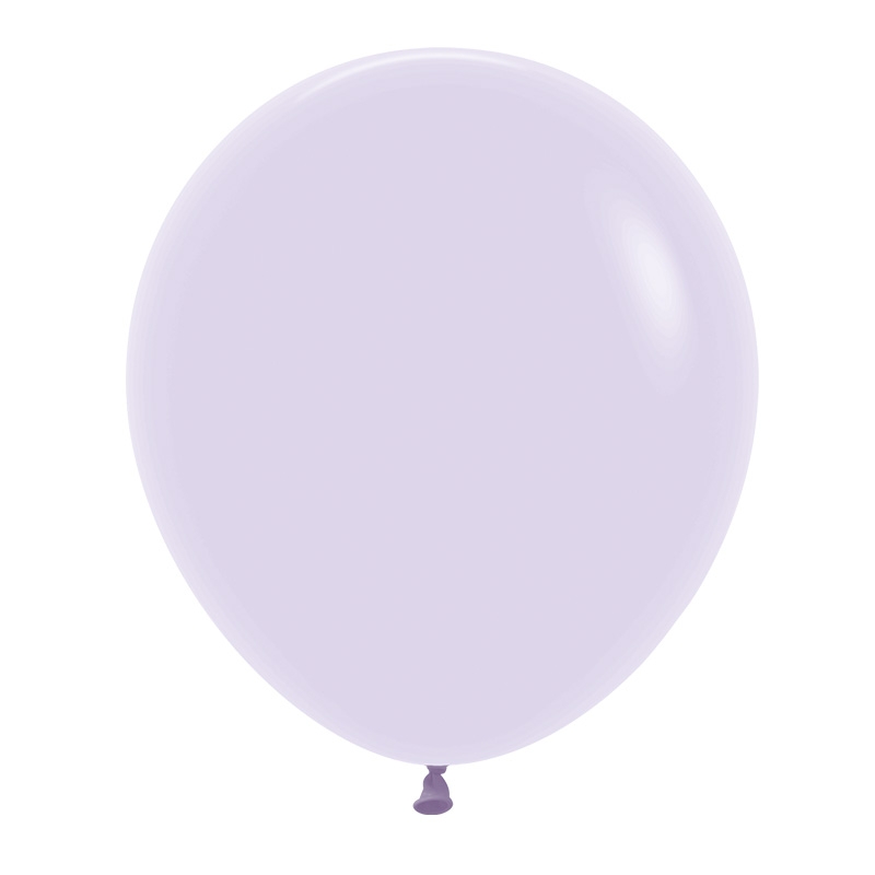 Pastel Lilac 45cm Round Balloons 50pk