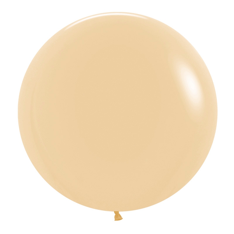 Fashion Peach 60cm Round Balloons 10pk