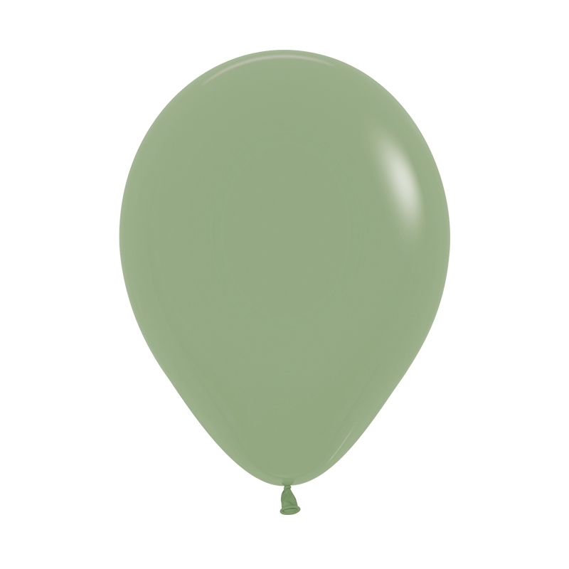 Fashion Eucalyptus 30cm Round Balloon 100pk