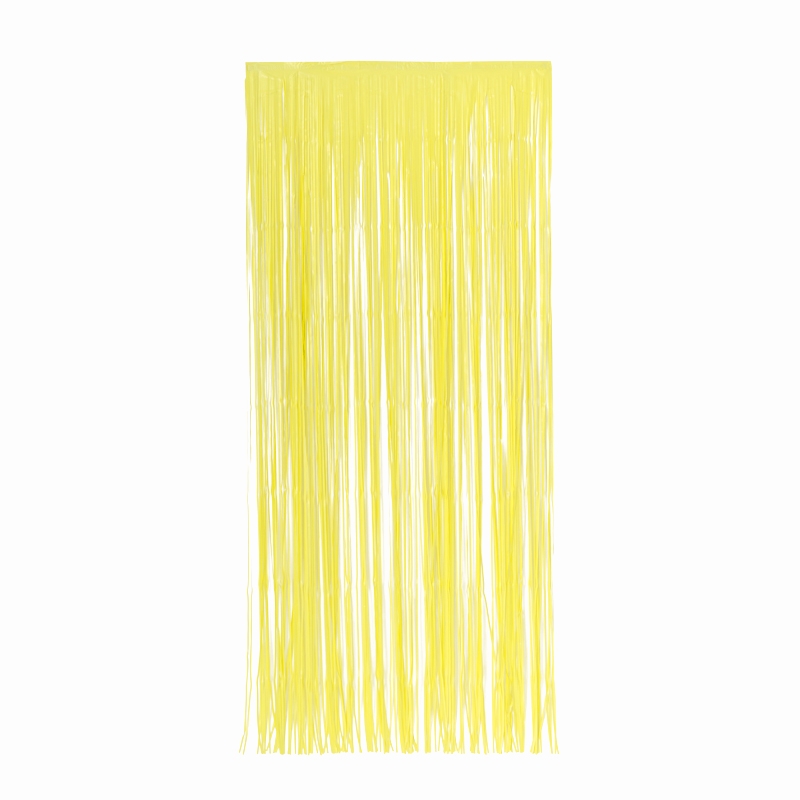 FS Matte Curtains 90x 200cm - Pastel Yellow
