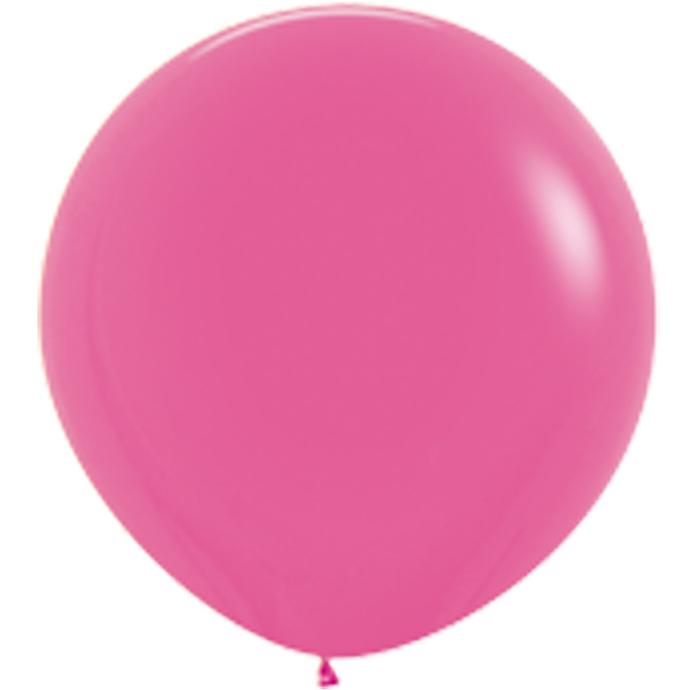 Matte Fuchsia 90cm Balloon 1pk