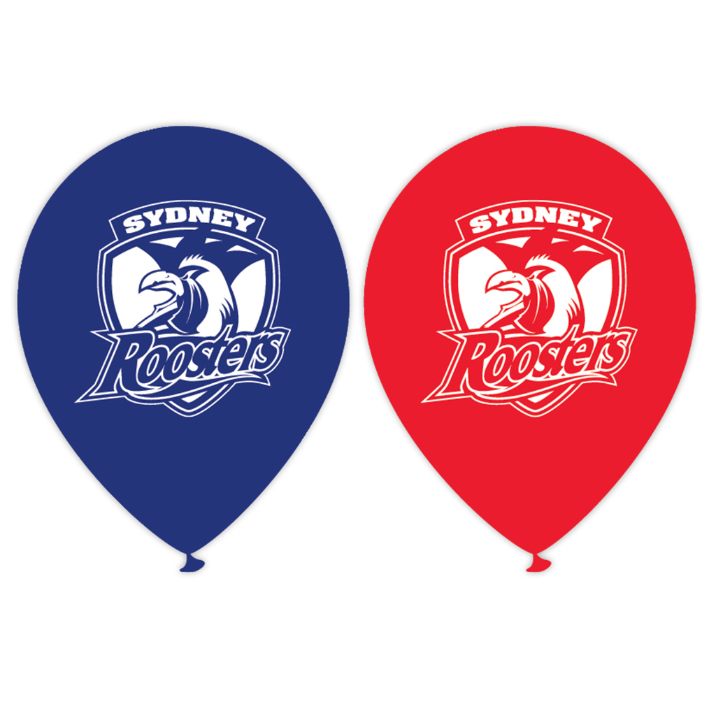 Roosters Printed 30cm Balloons 50pk