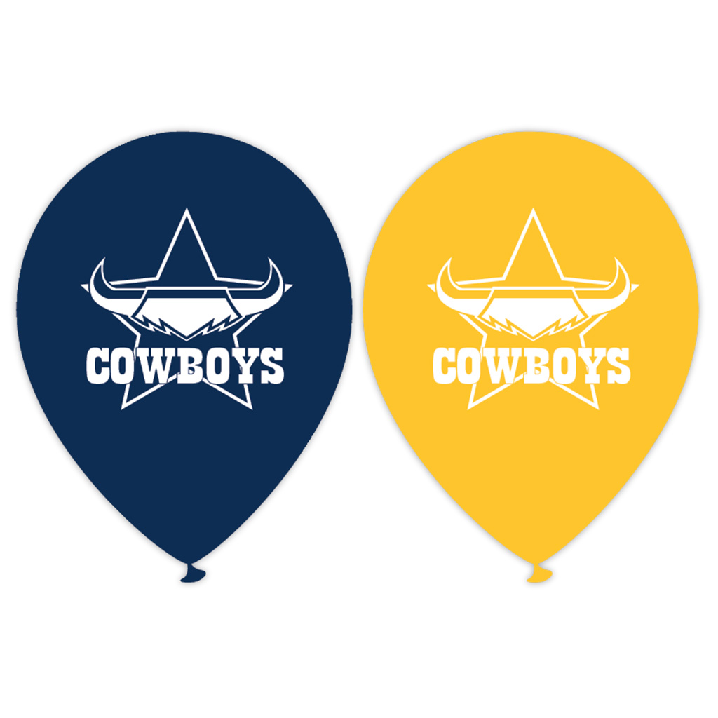 Cowboys Printed 30cm Balloons 50pk