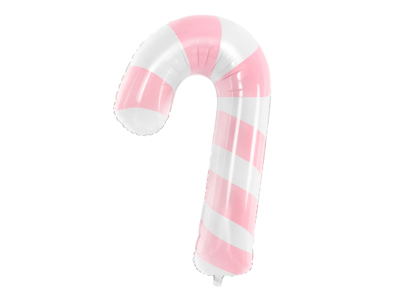 PD Foil Balloon Candy Cane Pink 1pkt 50x82CM