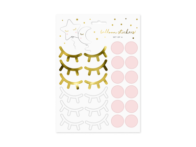 PD Party Stickers Eyes and Blush 1pkt/1pc
