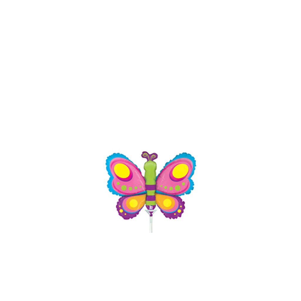 Butterfly Mini Shape Foil Balloon 14” 1pk