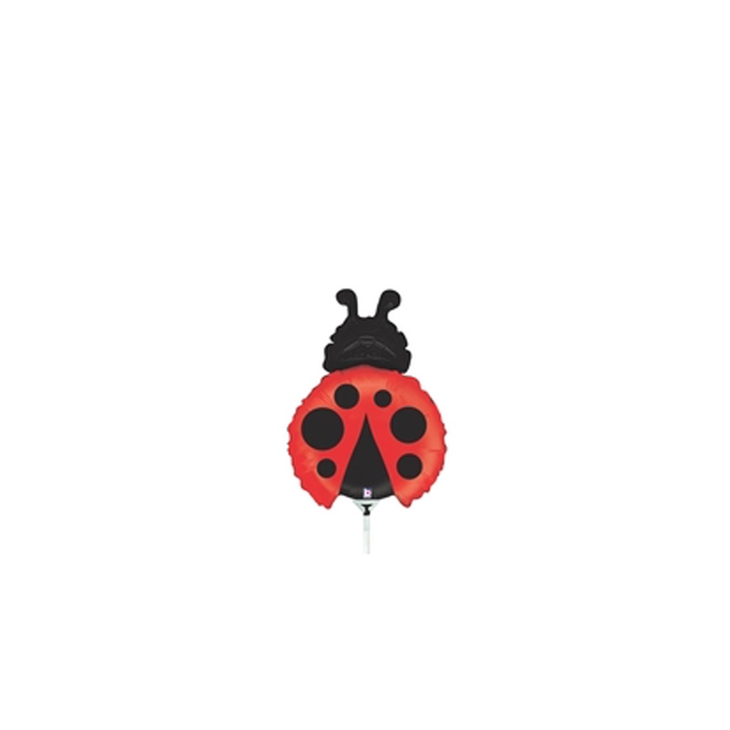 Ladybug Foil Mini Shape Foil Balloon 14” 1pk