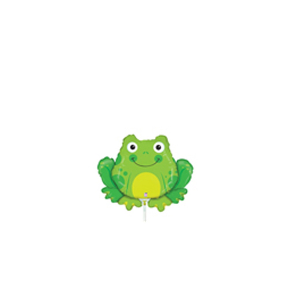 Frog Mini Shape Foil Balloon 14” 1pk