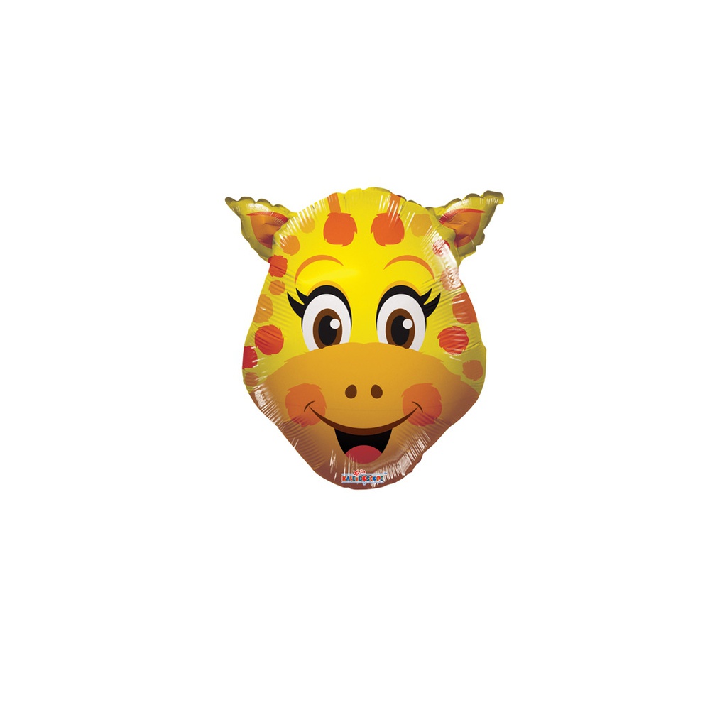 Giraffe Head Mini Shape Foil Balloon 14&quot; 1pk