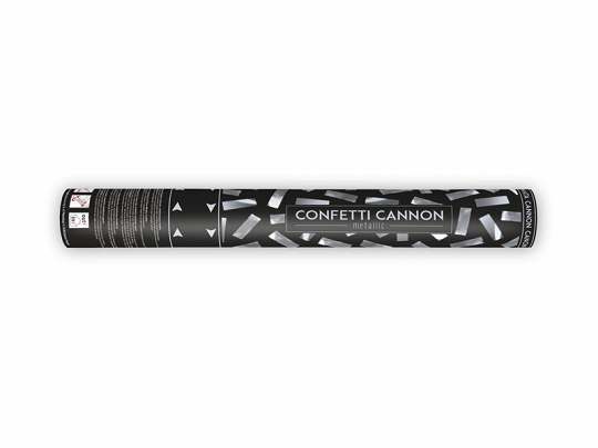 PD Confetti Cannon Silver 40cm 1pkt/1pc