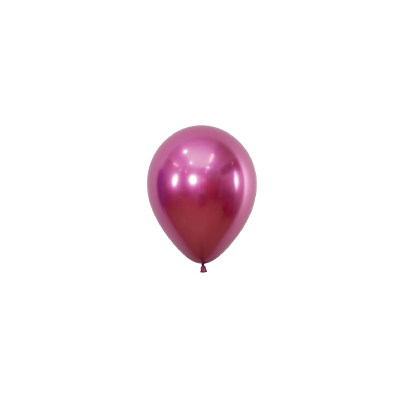 Reflex Fuchsia 12cm Round Balloon 20pk