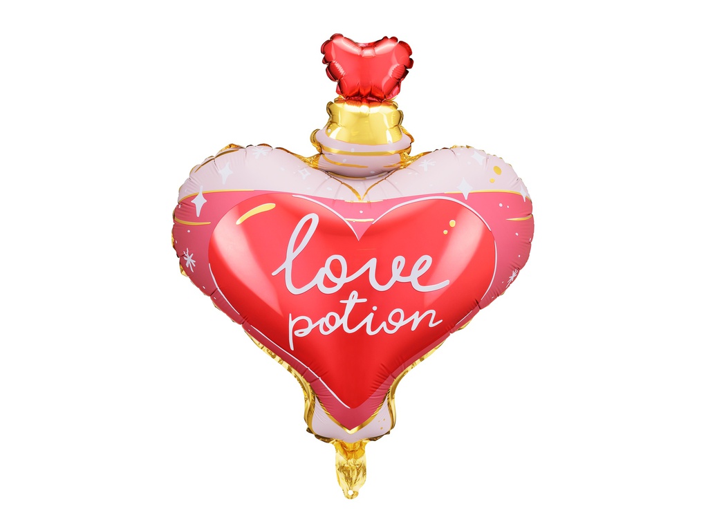 PD Foil Balloon Love Potion 1pkt 54x66cm 