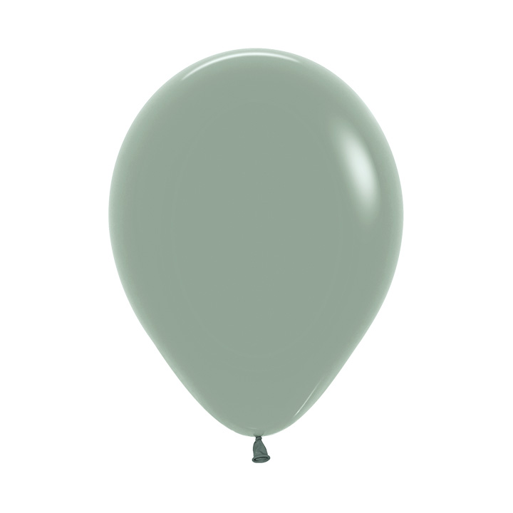 Pastel Dusk Laurel Green 30cm Round Balloon Pk100