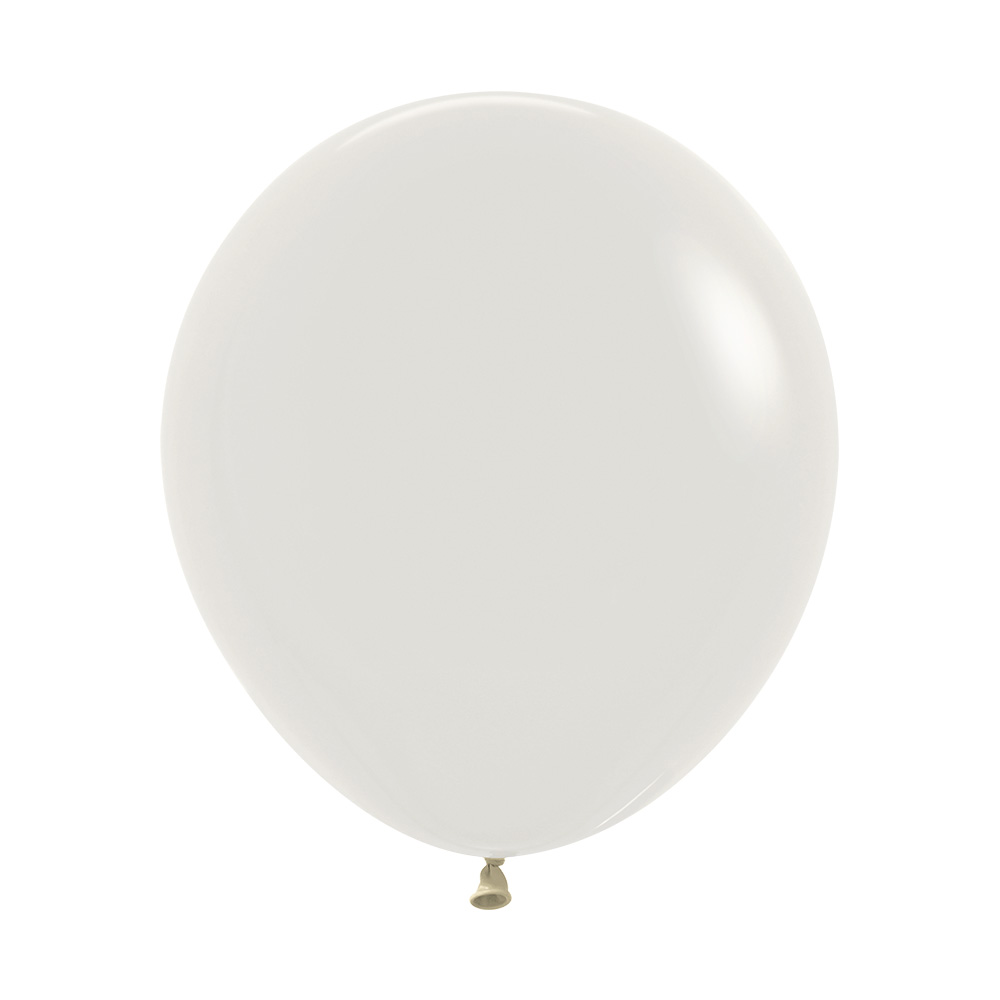 Pastel Dusk Cream 45cm Round Balloon Pk50