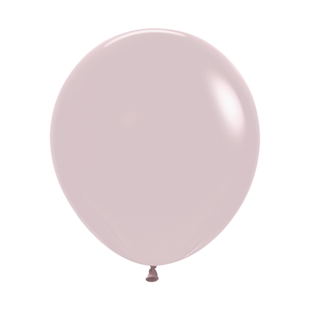 Pastel Dusk Rosewood 45cm Round Balloon Pk50