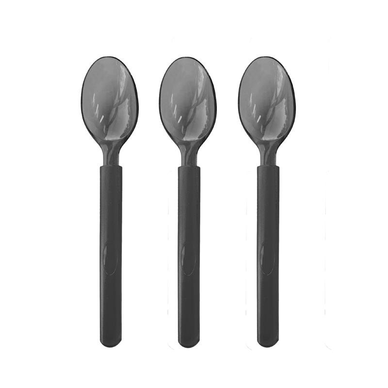 FS Ultra HD Reusable Spoon Black 20pk