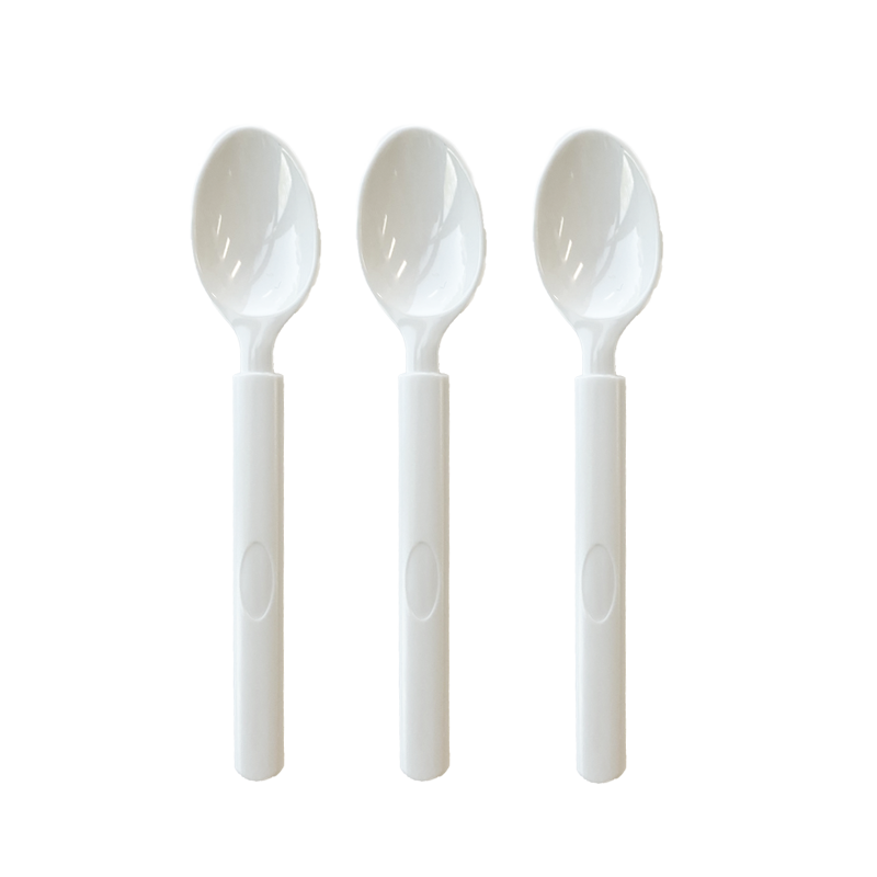 FS Ultra HD Reusable Spoon Solid White 20pk