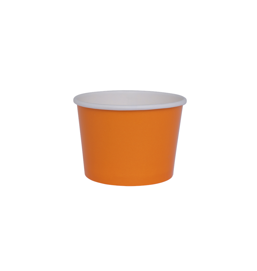 FS Paper Gelato Cup Tangerine 10pk
