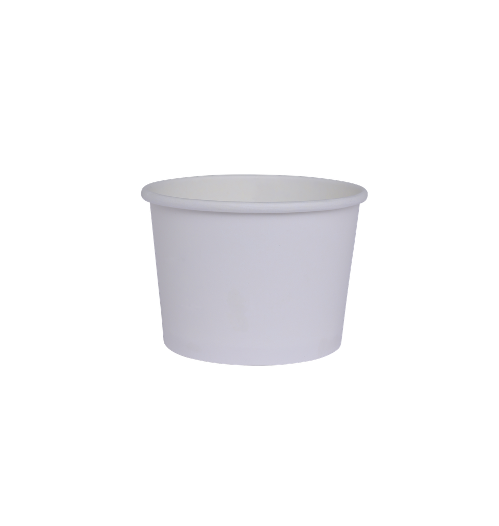 FS Paper Gelato Cup White 10pk