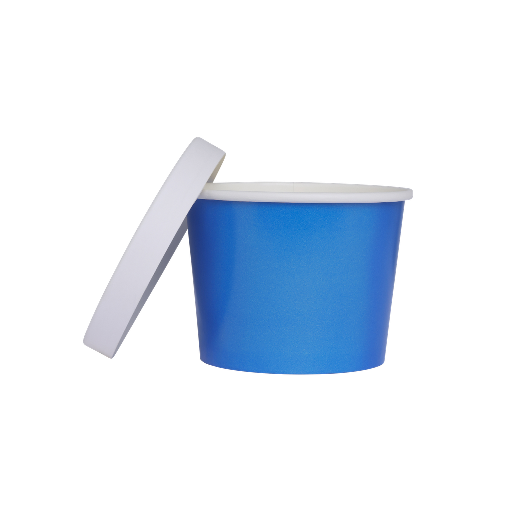 FS Paper Luxe Tub w/ Lid Sky Blue 5pk