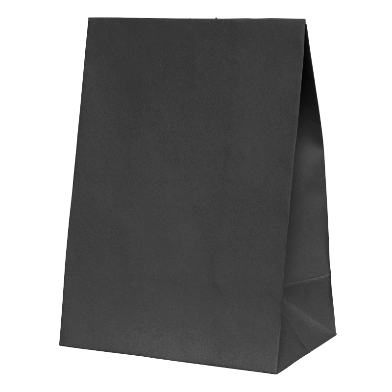 FS Paper Party Bag Black 10pk