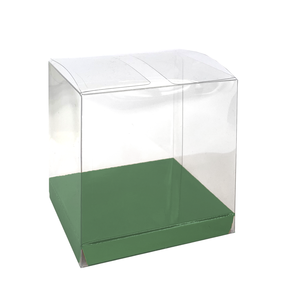 FS Clear Favour Box Sage Green 10pk