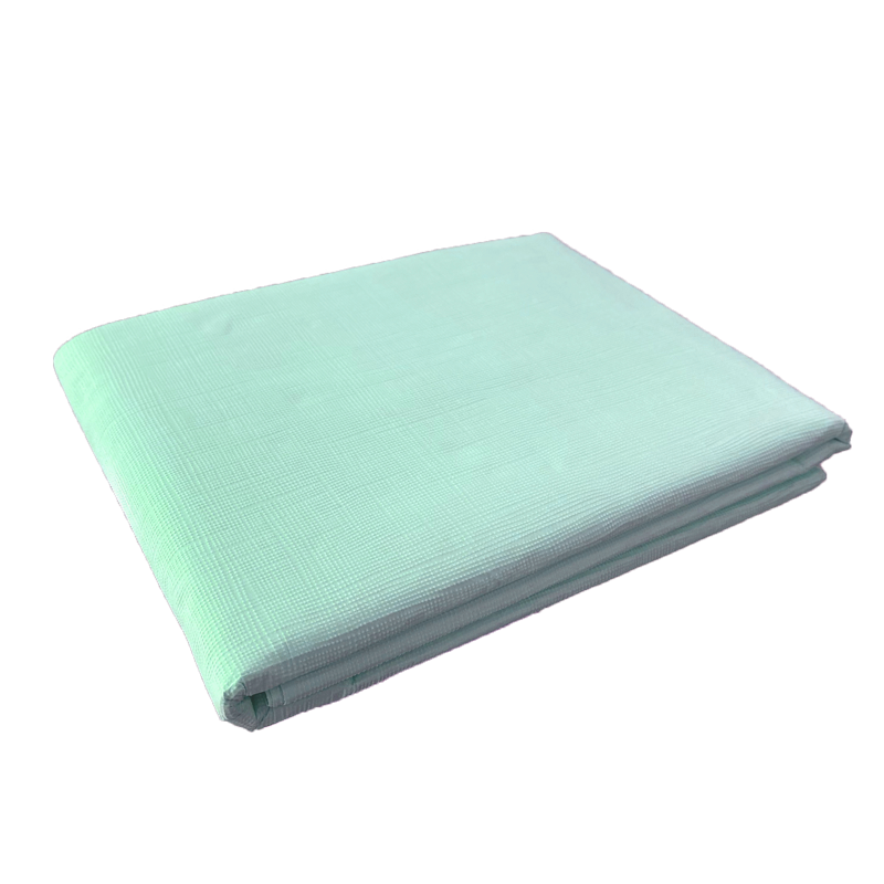 FS Paper Luxe Rect Tablecover 2.7m Mint Green