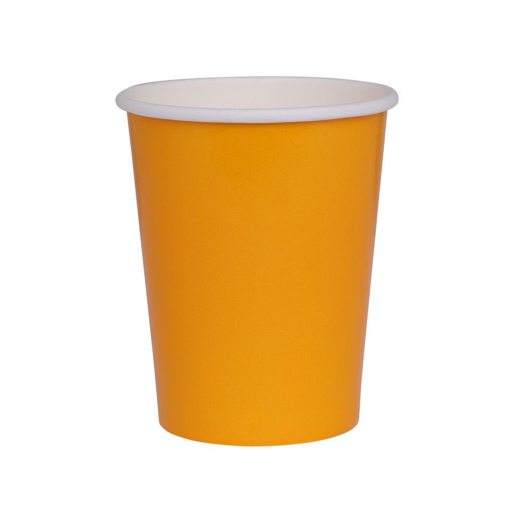 FS Paper Cup Tangerine 260ml 20pk 