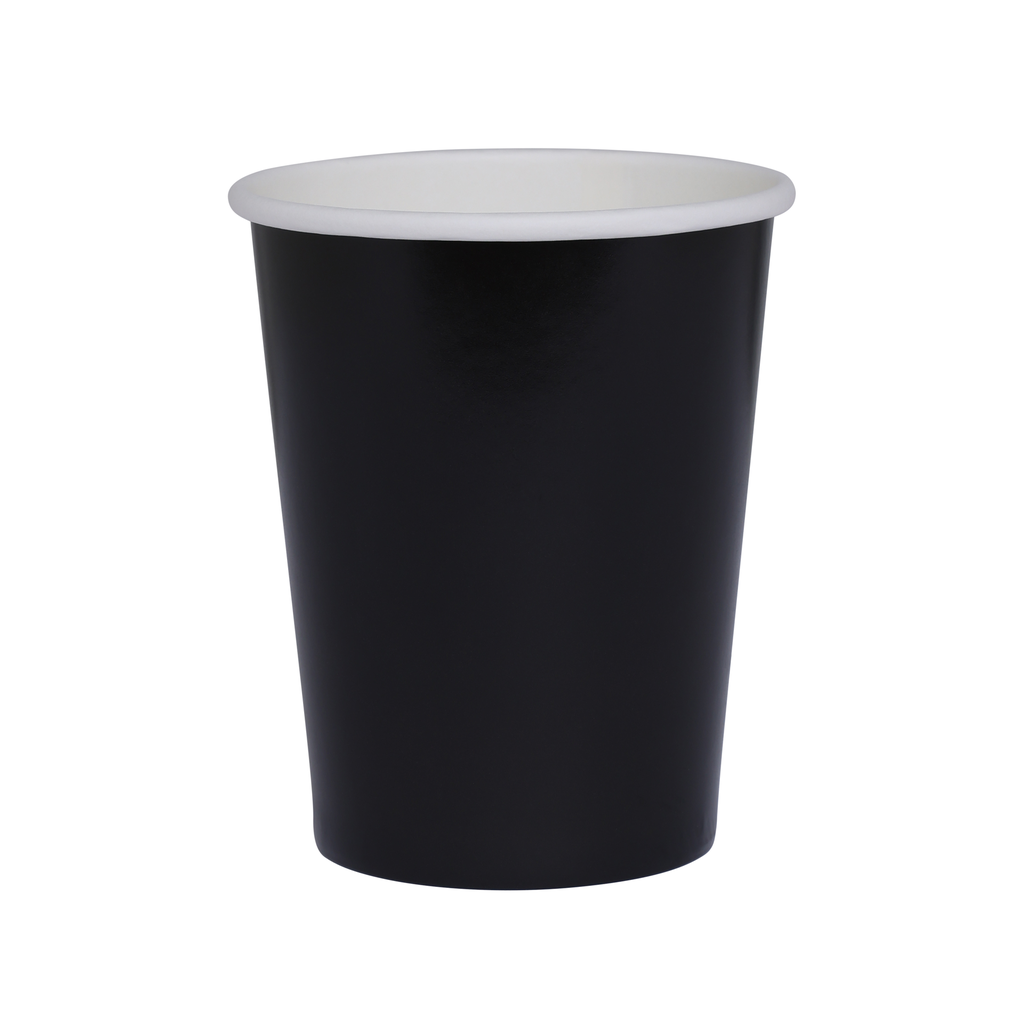 FS Paper Cup Black 260ml 20pk 