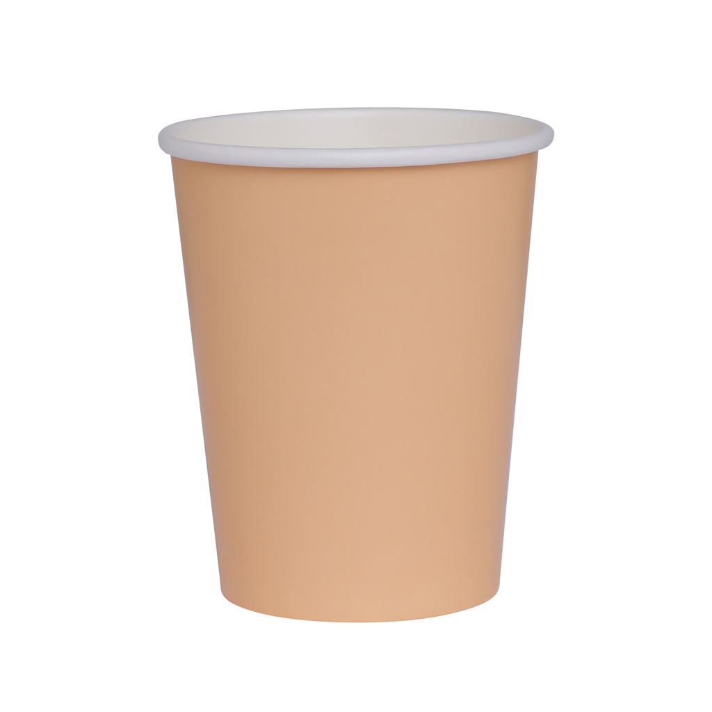 FS Paper Cup Peach 260ml 20pk