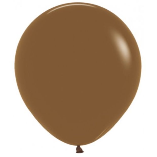 Fashion Coffee 45cm Round Balloons 50pk
