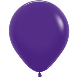 [5042051] Fashion Purple 45cm Round Balloons 50pk