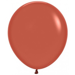 [5042072] Fashion Terracotta  45cm Round Balloons 50pk