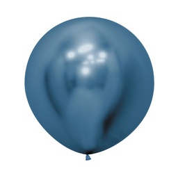 [5062940] Reflex Blue 60cm Round Balloon 10pk