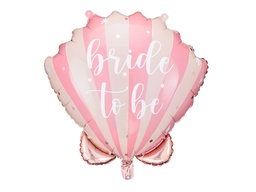 [26206] PD Foil Balloon Seashell Bride to be 52x50cm