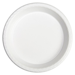 [6052WHP] FS Round Dinner Plate 9 White 20pk&quot;
