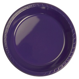 [6054PUP] FS Round Banquet Plate 10.5 Purple 20pk&quot;